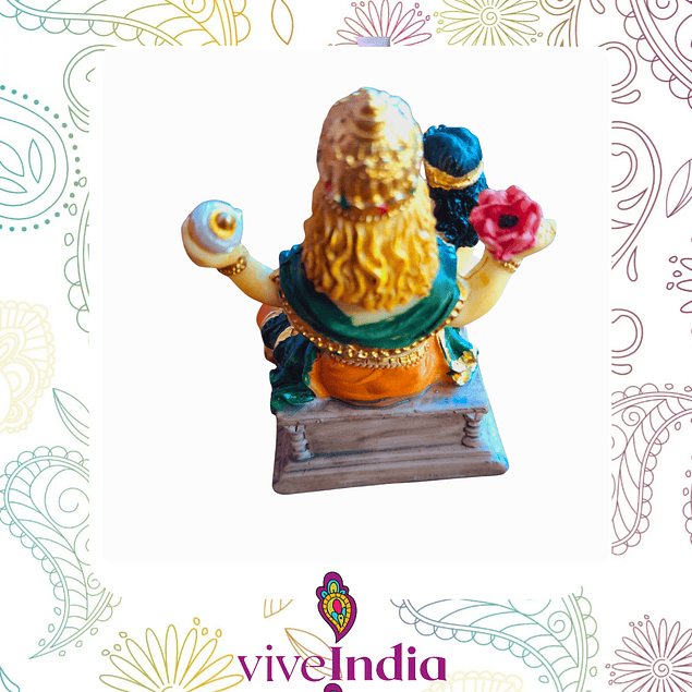 Sri Nrsimhadev pequeño - resina