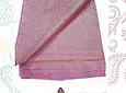Sari diseño Banarasi - Rosa baby