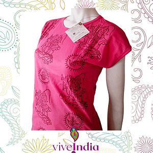 Polera de algodón-mujer