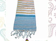 Gamchas Toalla de la india 70cm × 120cm