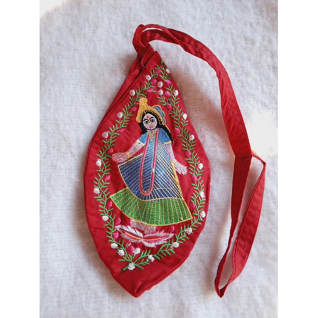 Bipas bordada - diseño Radharani