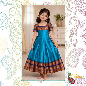 Vestido tipo Anarkali-talla "12"