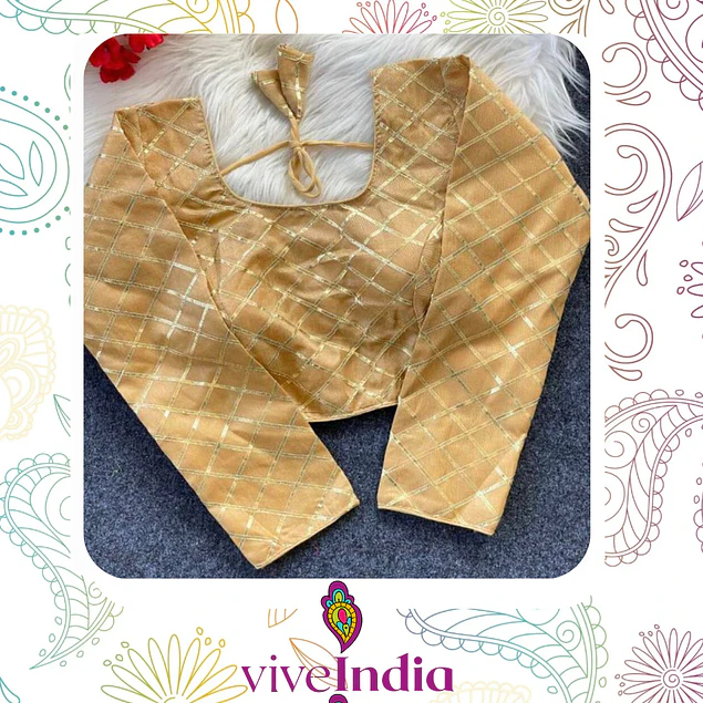 Choli de diseñador - Talla "M"
