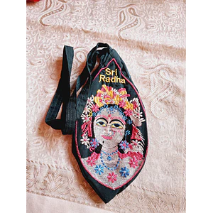 Bipas bordada - diseño Sri Radha 