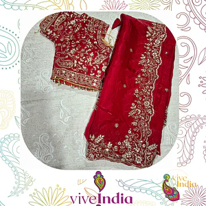 Sari para Matrimonio- con Choli talla "M"