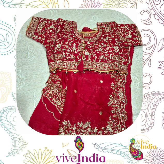 Sari para Matrimonio- con Choli talla "M"