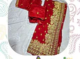Sari para Matrimonio-con Choli talla "M"