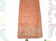 Sari diseño Banarasi - Rosa Baby/Salmón 