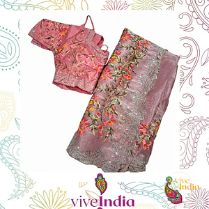 Sari para matrimonio/fiestas/ceremonias