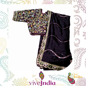 Sari para matrimonio/fiestas/ceremonias
