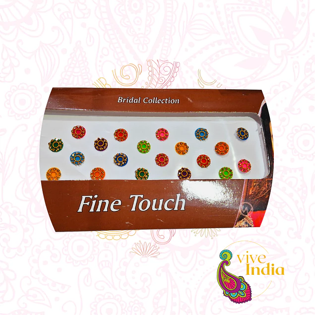 Bindis - puntos de colores x 20unid- Set XL