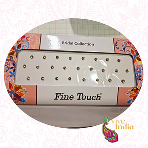 Bindis- puntos dorados brillantes-Set XL