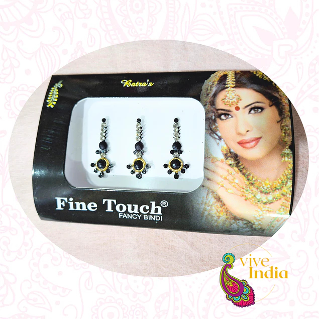 Bindis grandes alargados x 3 unidades