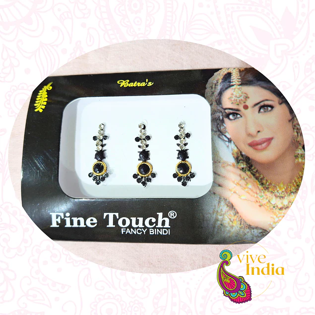 Bindis grandes alargados x 3 unidades