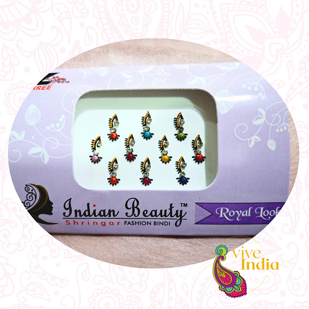 bindis pequeños colores variados
