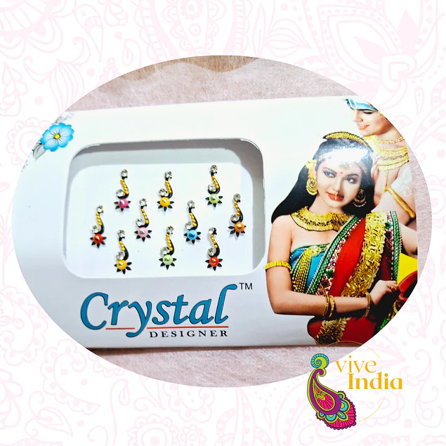 bindis pequeños colores variados