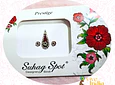 Bindis modelo gota burdeo y rojo