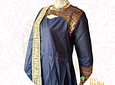 Vestido tipo anarkali + Velo - talla "M"