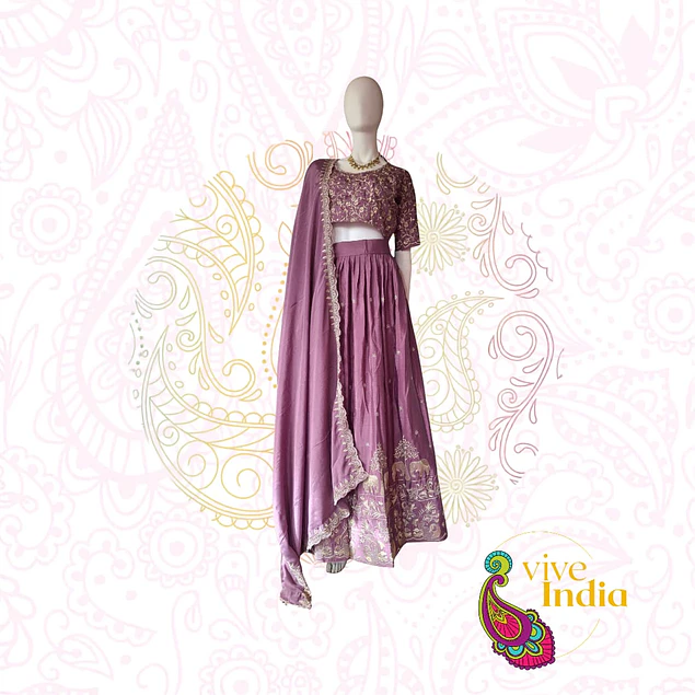 Traje de diseñador para matrimonio - 3 piezas talla "M"