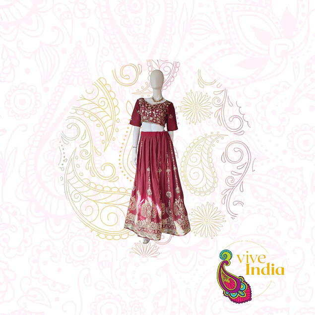 Traje de diseñador para matrimonio - 3 piezas talla "M"