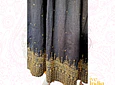 Vestido tipo anarkali + Velo - talla "M"