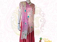 Dupatta con bordado 