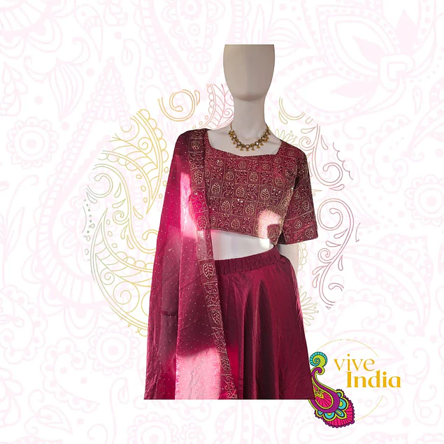 Traje de diseñador para matrimonio - 3 piezas talla "M"