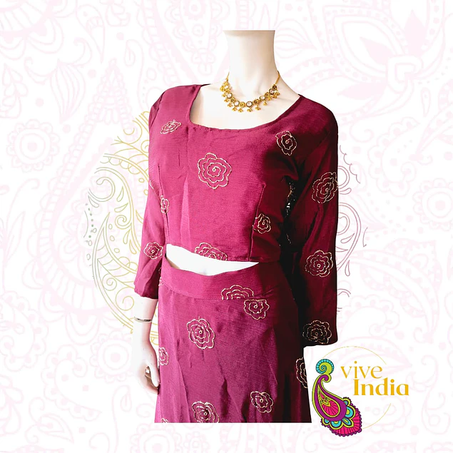 Traje de diseñador para matrimonio - 3 piezas talla "M" 