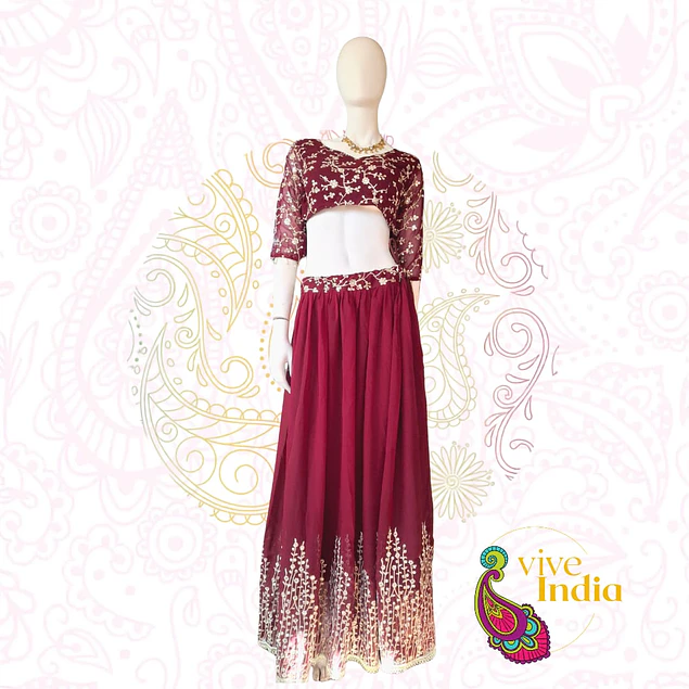 Traje de diseñador para matrimonio - 3 piezas talla "M"