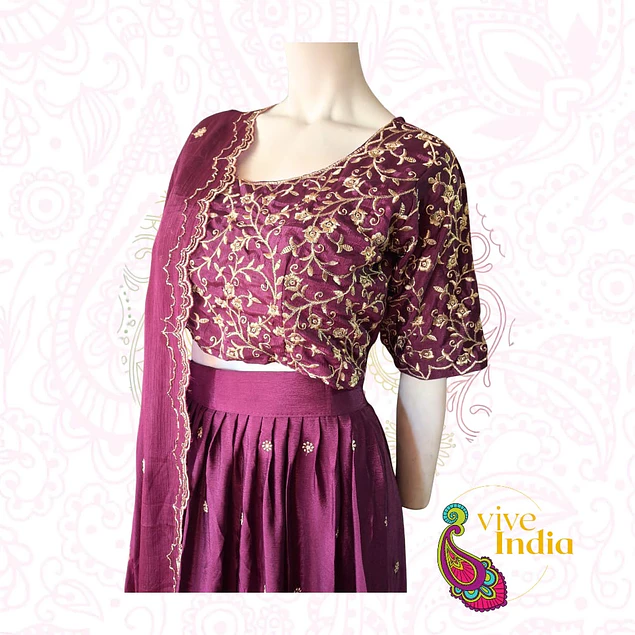 Traje de diseñador para matrimonio - 3 piezas talla "M"