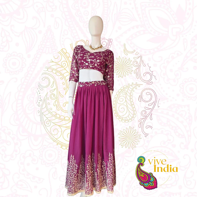 Traje de diseñador para matrimonio - 3 piezas talla "M"
