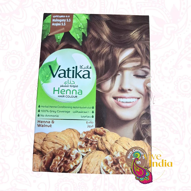 Henna - tinte natural para el cabello 