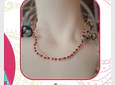 Collar Tulsi con mostacillas - 1 vuelta