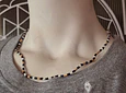 Collar Tulsi con mostacillas - 1 vuelta