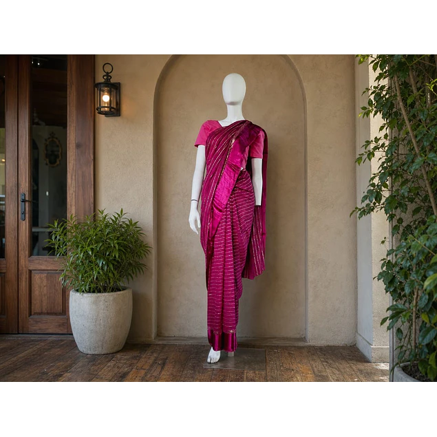 Sari con bordados