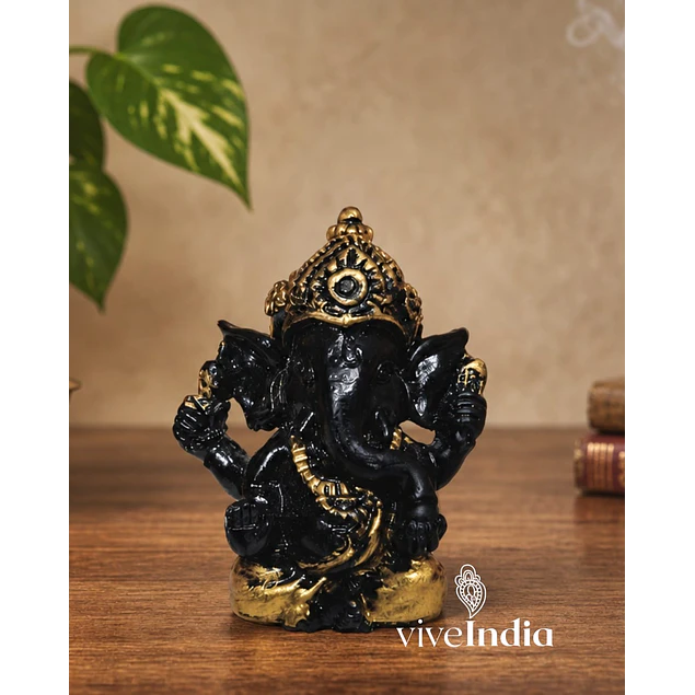 Mini estatua resina - Ganesha