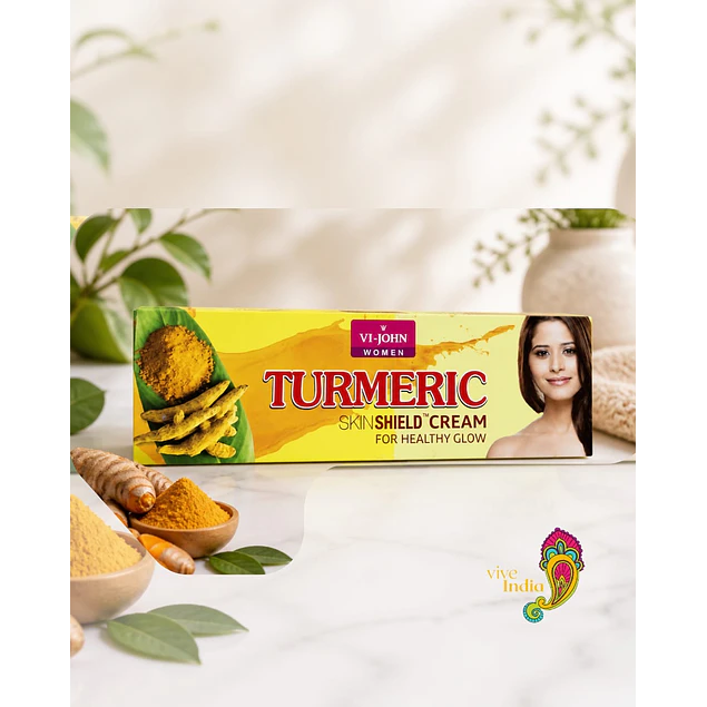 Crema de curcuma para el rostro 