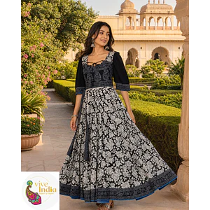 Anarkali seda - talla "XL"