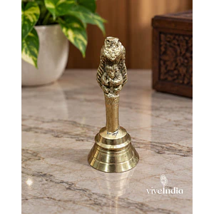 Campana pequeña- "Ghanti" Latón macizo