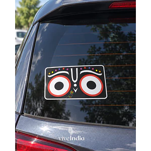 Sticker autoadhesivo - Ojos Jagannath 