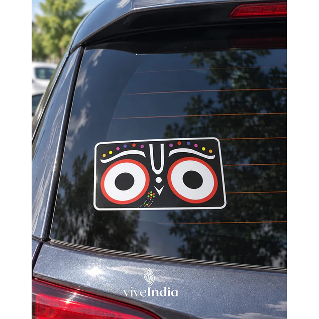 Sticker autoadhesivo - Ojos Jagannath 