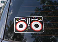 Sticker autoadhesivo - Ojos Jagannath 