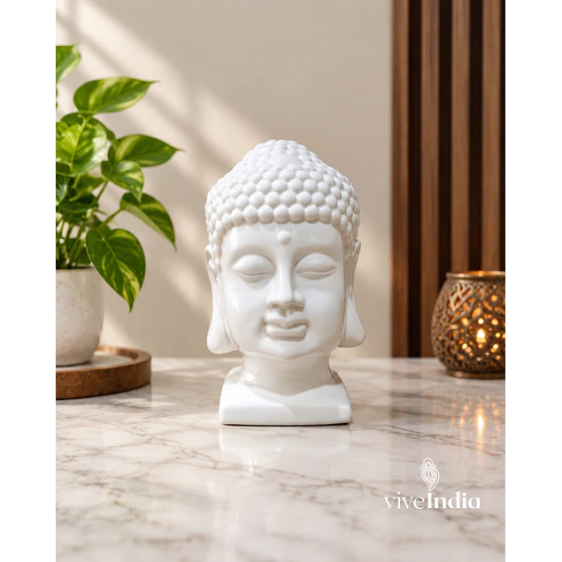 Cabeza de Buda  Mediana- Ceramina 