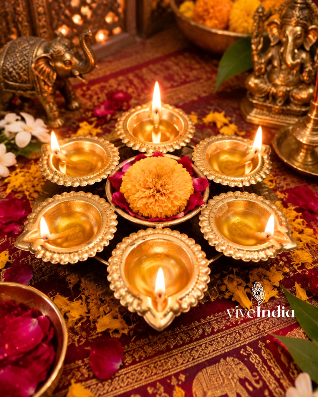 Bandeja para Diwali