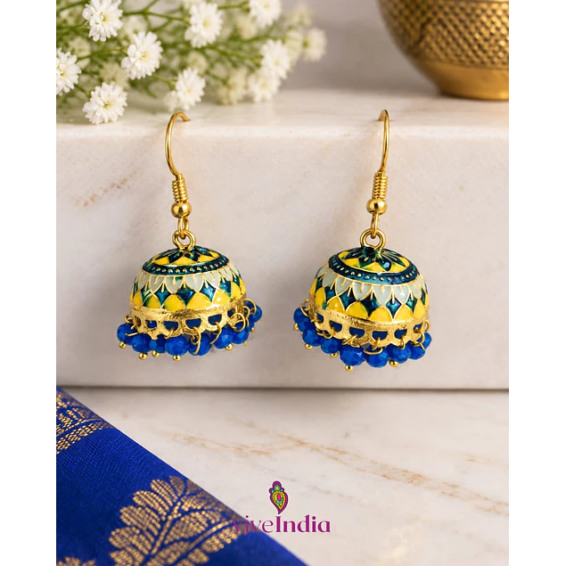 Aros jumkas pintados