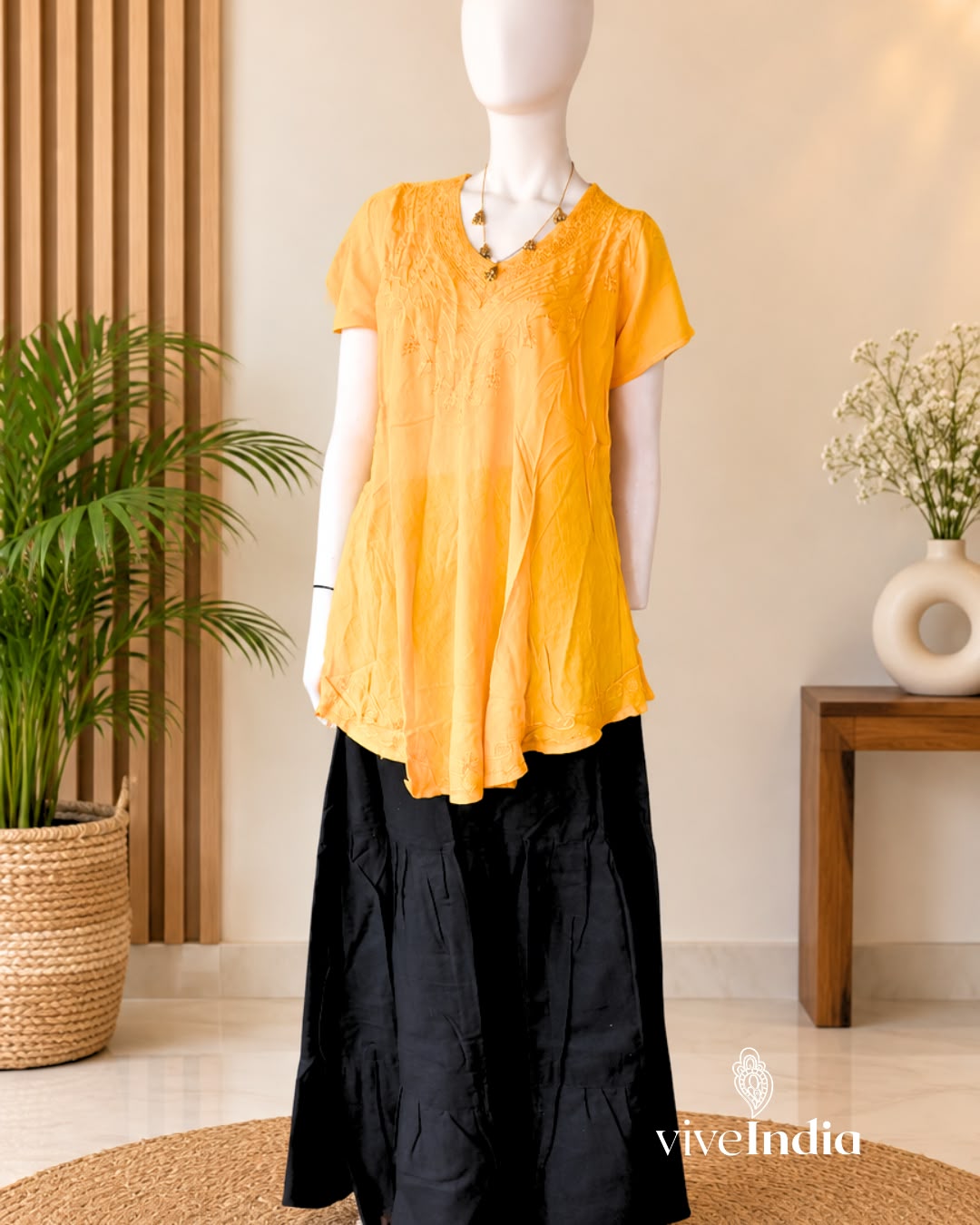 Blusa larga de verano