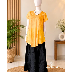 Blusa larga de verano