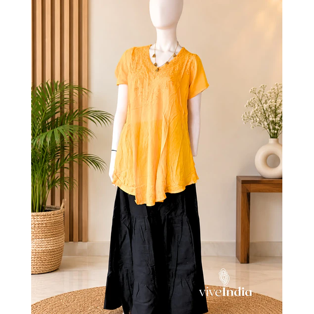 Blusa larga de verano