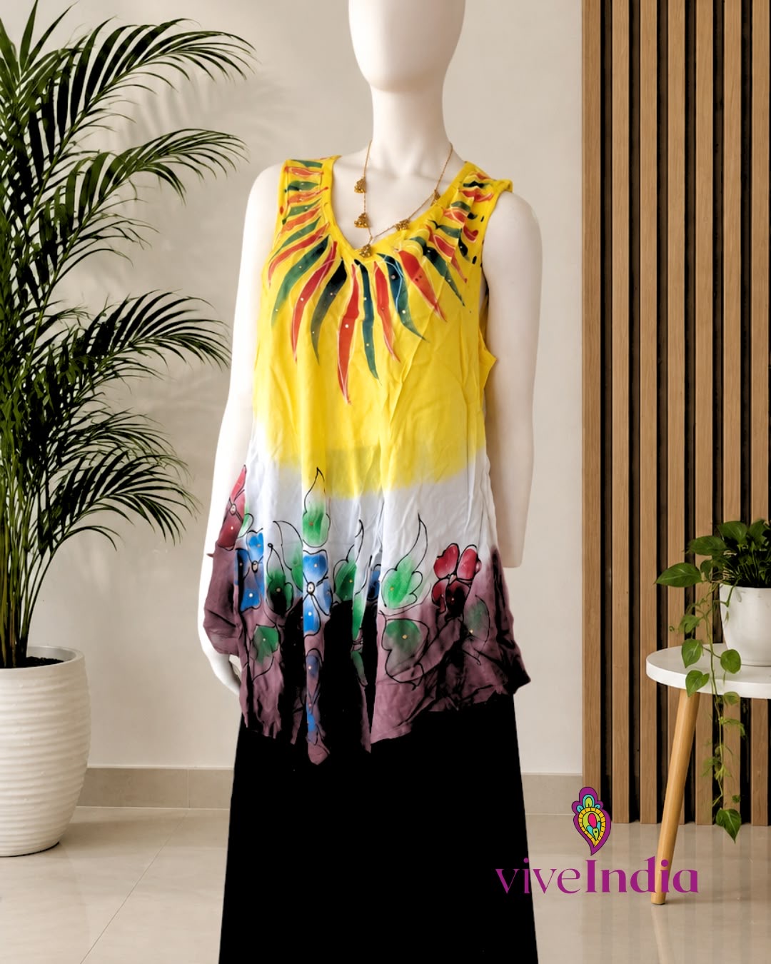 Blusa larga de verano