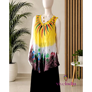 Blusa larga de verano